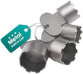 4-Piece 304 Stainless Steel Faucet Aerator Removal Key Set by OrgCreator