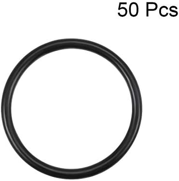 uxcell Nitrile Rubber O-Rings 27mm OD 22.6mm ID 2.2mm Width, Metric Nitrile - Image 2