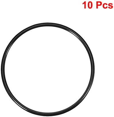 uxcell 10pcs 100x92x4mm Nitrile Rubber O-Rings Metric Sealing Gasket - Image 2