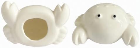 2 Pack Toilet Bolt Caps, Ceramic White Cute Crab, Decorative Bathroom by Unknown