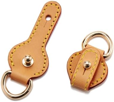 DEVPSISR 2Pcs Vachetta Leather D Rings by DEVPSISR