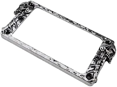 Guyker Metal Flat Humbucker Cover, Pickup Mounting Ring Set - Image 3