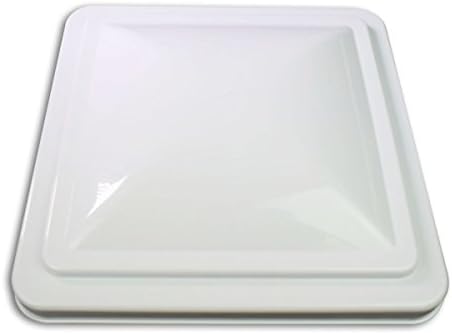 Leisure 14 Inch RV Roof Vent Cover Universal Replacement Vent Lid White - Image 3