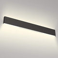 Aipsun 43.3in/40W Modern Black Vanity Light Fixtures LED Bathroom Wall Light Up by Aipsun