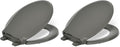 KOHLER 4639-RL-NY Cachet ReadyLatch Round Toilet Seat Soft Close, Thunder Grey by Unknown
