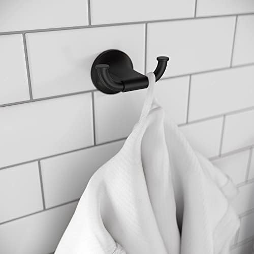 Pfister Pfirst Modern Towel Hook, Bathroom Towel Hook, Wall-Mounted, Matte - Image 4