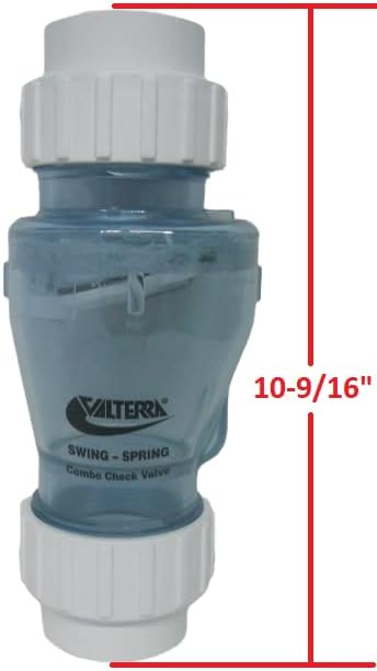 Valterra 200-CU20 PVC Swing/Spring Combination Check Valve - Image 2