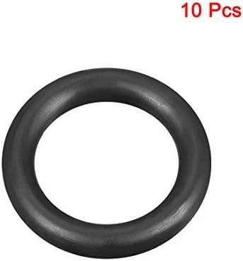 uxcell Nitrile Rubber O-Rings 30mm OD 20mm ID 5mm Width, Metric Sealing Gasket - Image 2