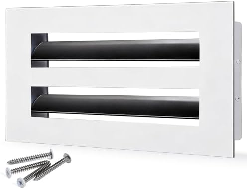 10x4 Modern AC Vent Cover, Decorative Air Vent Register Grille by Soknockk