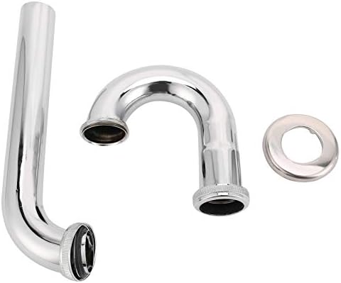 Sink Drain Valve Kit, Washbasin Syphon Trap Waste Pipe, Plumbing Draining - Image 5