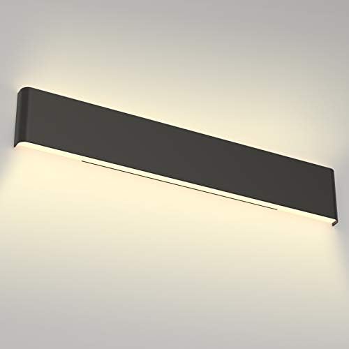 Aipsun 30W/32.6in Modern Black Vanity Light Indoor Modern Rectangular LED Wall by Aipsun