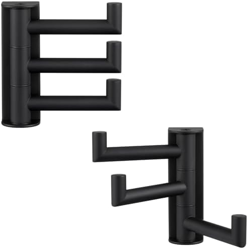 Angle Simple Swivel Towel Hooks by AngleSimple