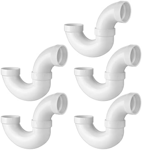 Asterbacks 2 inch PVC P-Trap by AsterbacksPlumbingSystem