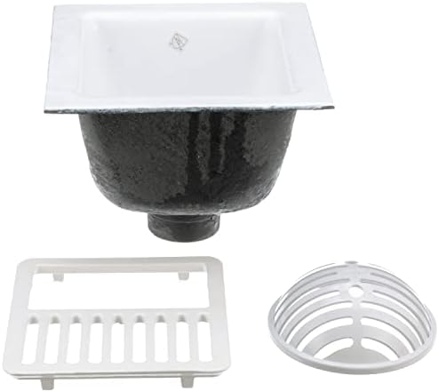 Zurn FD2375-NH3-H FD2375 12"x12" Floor Sink Body & Dome Strainer, by Zurn