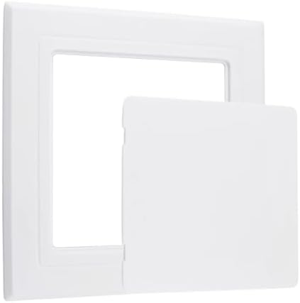 Self Adhesive Access Panel for Drywall 4.7 x 4.7 inch Surface-Mounted Wall Hole by UFURMATE