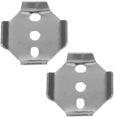 POPETPOP Bathroom Towel Bar Replacement Parts 2 Pcs Stainless Steel Mounting by POPETPOP