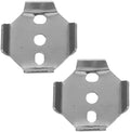 POPETPOP Bathroom Towel Bar Replacement Parts 2 Pcs Stainless Steel Mounting by POPETPOP