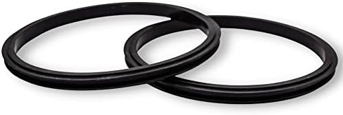 2 Pack Rubber Seal Replacement Gaskets by BayStateImporters