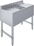 AmGood One Compartment Stainless Steel Under bar Sink by AmGood