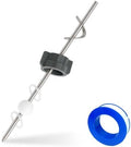 Lavatory Pop Up Center Piece Assembly-Metal Pivot Arm, Compatible by Unknown