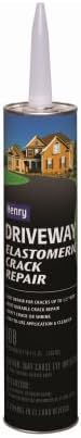 Henry Company HE308004 Premium Elastomeric Blacktop Driveway Crack Repair by Henry