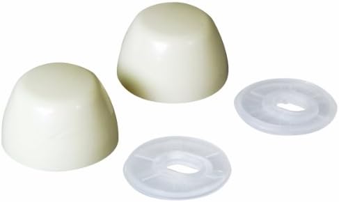 Fluidmaster 7116 Replacement Toilet Bolt Caps In Bone by Fluidmaster