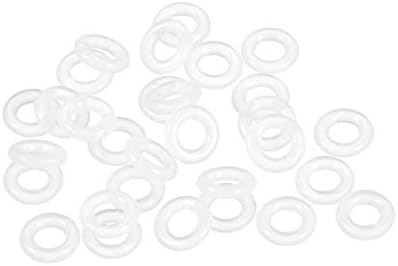 uxcell 30Pack Silicone O-Ring 8x4x2mm VMQ Seal Rings Gasket by uxcell