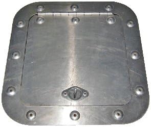 Aluminum Access Panel Door Sheet Metal Modified Late Model Dirt 6 x 6 6" x 6" by Bryke+Racing