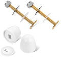 Toilet Floor Bolts and Caps Closet by Unknown