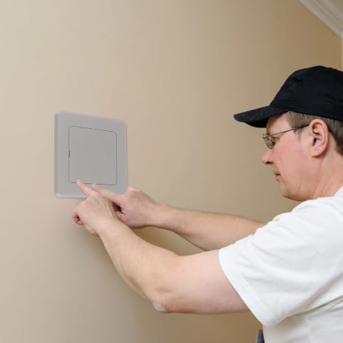 Self Adhesive Access Panels, 1 Pack Wall Mounted Hole Cover Inspection Door - Image 6
