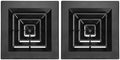 PATIKIL 14 x 14 Inch Square Vent Cover by PATIKIL