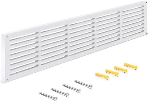 Colingmill 1 Pcs Decorative Return Air Vent Cover 35.5 x 8.5 x 3/4 Inch White by Colingmill