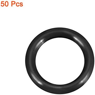 uxcell Nitrile Rubber O-Rings 12mm OD 9mm ID 1.5mm Width, Metric Sealing Gasket - Image 2