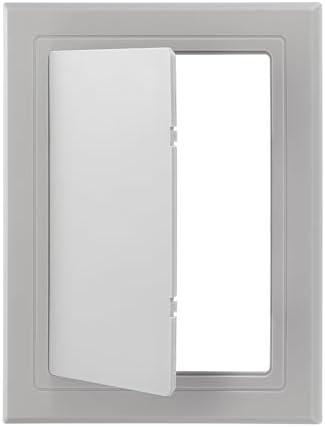 PATIKIL 7x5 inch Self-Adhesive Access Panel, ABS Plumbing Access Doors Easy by PATIKIL
