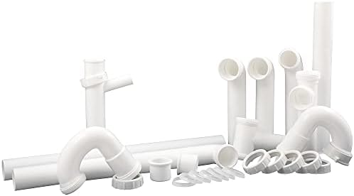 PlumbCraft 27-Piece Kitchen Sink Drain Repair Kit, Universal Fit by PlumbCraft