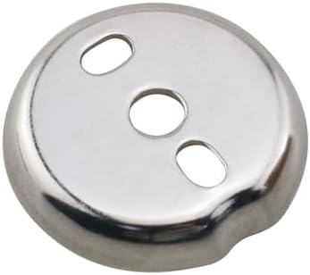 TAODAN 2PCS Stainless Steel Round Buckle Wall Mount Bracket 40mm Towel Bar Base - Image 4