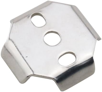 TAODAN 2PCS Stainless Steel Round Buckle Wall Mount Bracket 35x35mm Towel Bar - Image 4