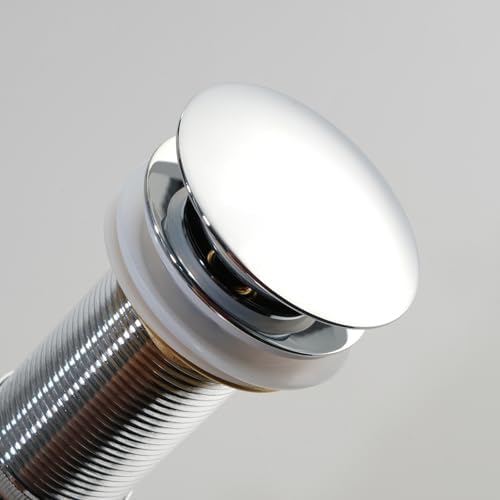 Lefton Pop-up Bathroom Sink Drain Stopper Without Overflow - Image 4