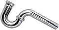 EZ-Fluid 1-1/4" x 1-1/2" Heavy Duty Chrome Brass Bathroom Sink P-Trap Chock by EZ-FLUIDPlumbingProducts