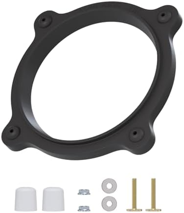 RV Toilet Floor Flange Seal Complete Kit, 385310063 Floor Flange by KERWINN
