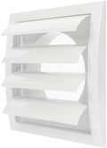 Repa Market ABS Plastic White 5 Inch Dryer Vent Cover Outside, 5 Inch Exhaust by RepaMarket