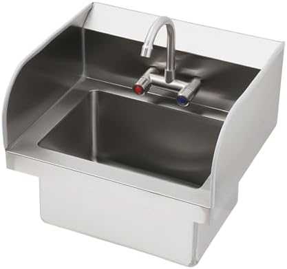 Commercial Stainless Steel Hand Sink by Unknown