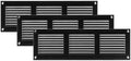 Vent Systems 12'' x 4'' Inch Pack of 3 by VentSystems