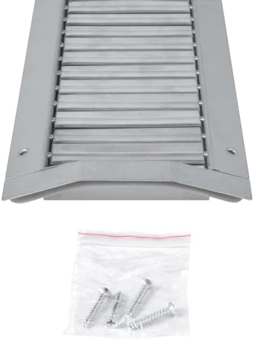Vent Systems 13" x 5" Inch Galvanized Steel Louvered Air Return Vent Cover - Image 6