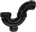 Lesso 1-1/2 Inch ABS P-Trap – HUB x HUB Connection by LESSO