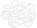 uxcell Silicone O-Ring, 13mm OD, 9mm ID, 2mm Width, VMQ Seal Rings Gasket by uxcell