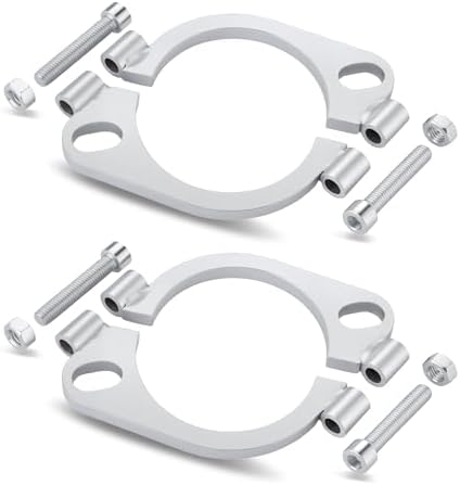 EVIL ENERGY 2.5 Inch Split Flange Repair Kit, Exhaust Flat Oval Flange by EVILENERGY