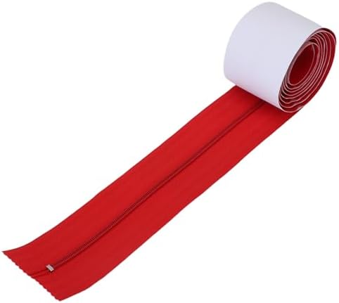 GOWENIC 2Pcs Dust Protector Zipper, Heavy Duty Peel and Stick Zipper, Reusable - Image 7