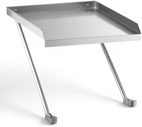 24" x 24" Commercial Stainless Steel Detachable Drainboard by Mix.Home