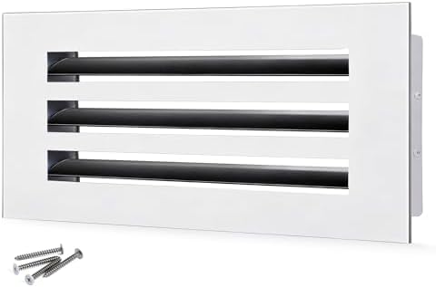 18x6 Modern AC Vent Cover, Decorative Air Vent Register Grille by Soknockk